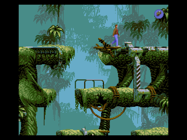 Flashback  [Falcon030] [REminiscence] atari screenshot